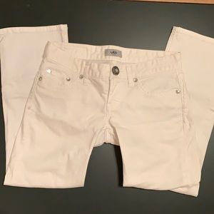Daytrip Women’s White Capris “”Leo” size 25